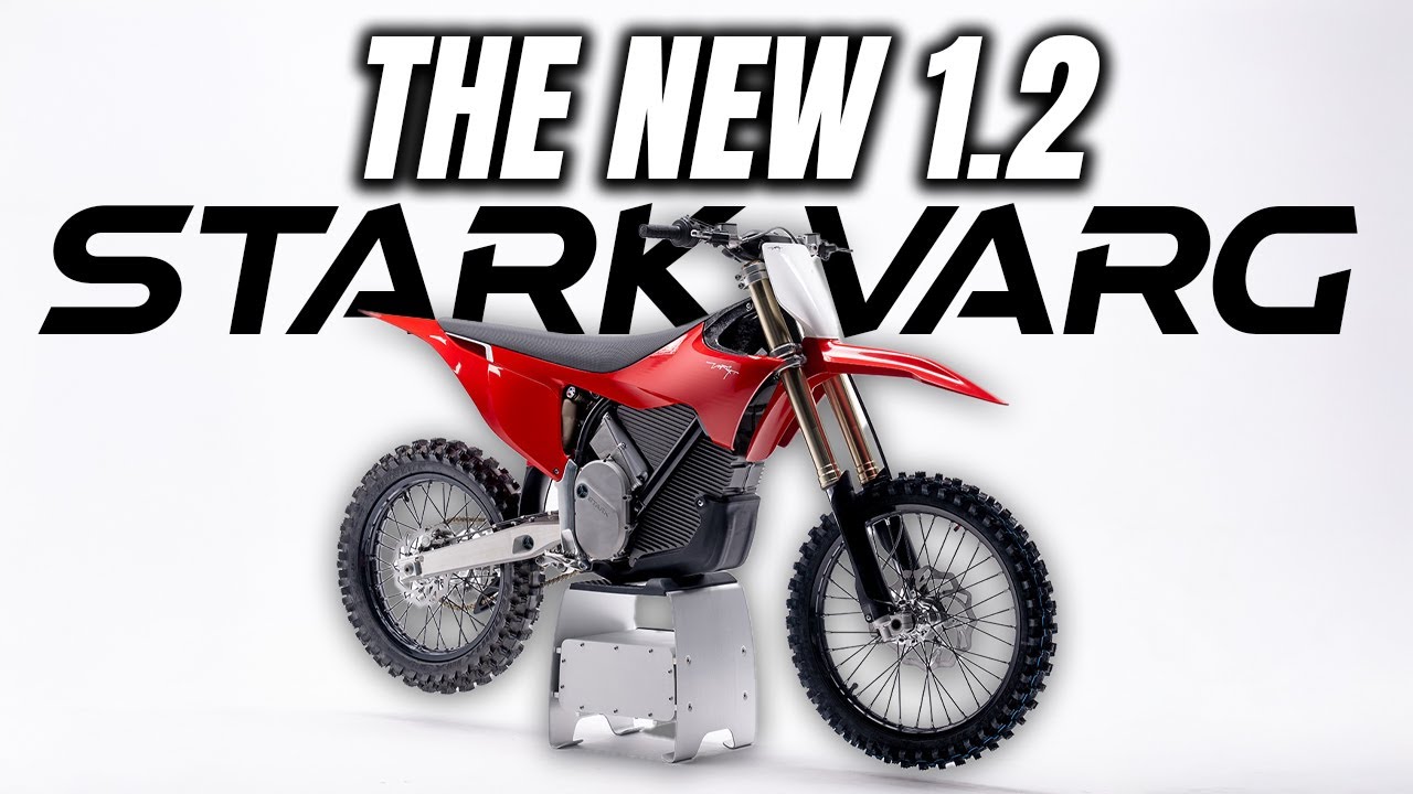 Stark Varg MX 1.2 2026: moto elétrica de off-road mais potente do mundo ganha bateria maior, chassi de magnésio e apenas 118 kg