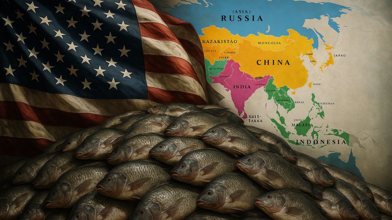 Tarifa de 50% de Trump trava exportação recorde de tilápia de MS, que saltou 123% e agora busca uma salvação de emergência na Ásia.