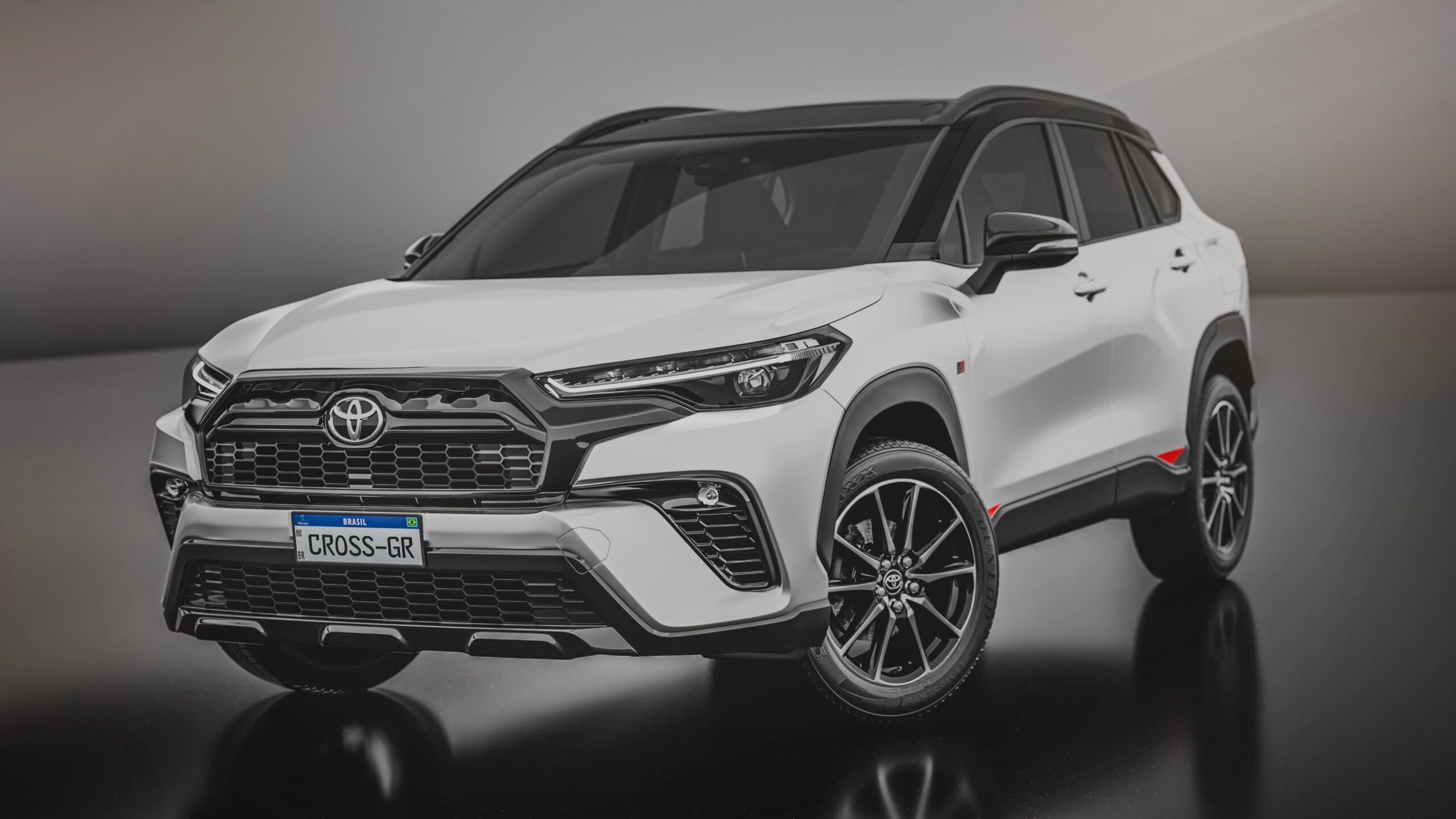 Toyota Corolla Cross GR‑Sport híbrido: SUV com motor 1.8 e tração AWD‑i chega em breve ao Brasil com visual esportivo, tecnologia da Gazoo Racing e promessa de surpreender consumidores