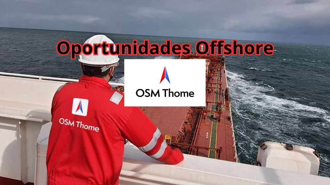 Vaga offshore da OSM Thome para trabalhar como cozinheiro marítimo em CTV com pacote completo de benefícios!