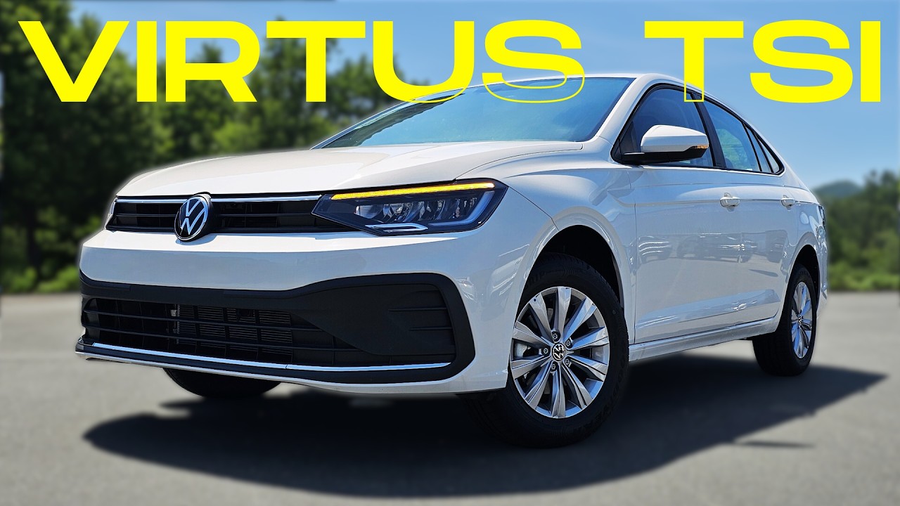 Volkswagen Virtus TSI 2024 faz quase 20 km/l, porta-malas de 521 litros, autonomia de 529 km com um único tanque e se torna boa opção para quem gosta de viajar