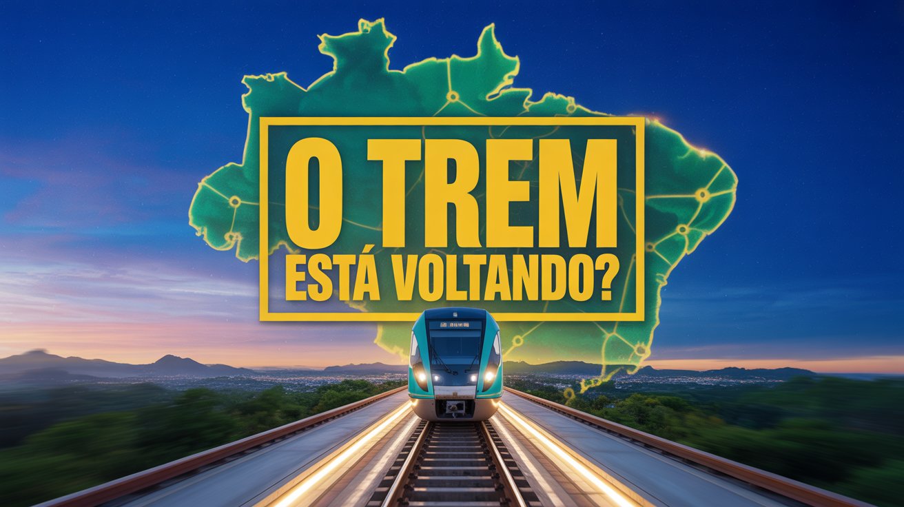 Governo anuncia seis rotas ferroviárias regionais pelo Novo PAC para reativar trilhos, integrar cidades e transformar a mobilidade.