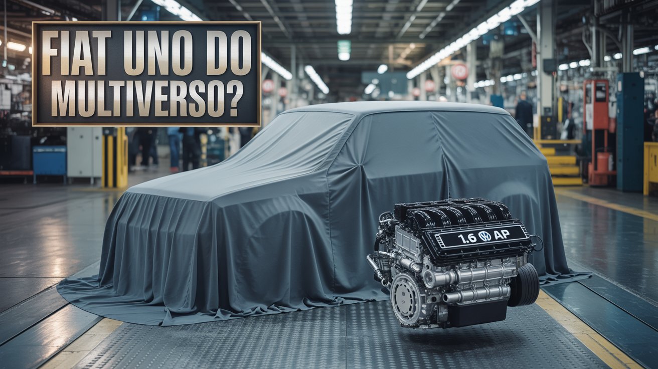 Conheça o VW BY, protótipo secreto da Volkswagen com frente de Gol e traseira do Uno, que antecipou soluções do Fox no Brasil.