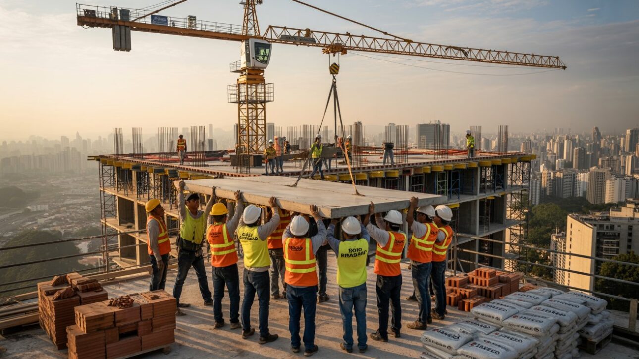 El sector de la construcción civil apuesta en un plan de carrera inédito, nuevos cargos y salarios de hasta R$ 20 mil para atraer jóvenes profesionales.