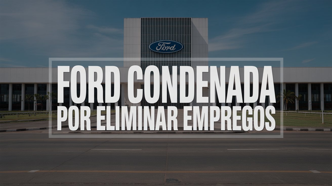 Ford é condenada a pagar R$ 30 milhões em indenização por danos morais coletivos após demissão em massa que afetou 60 mil empregos na Bahia.