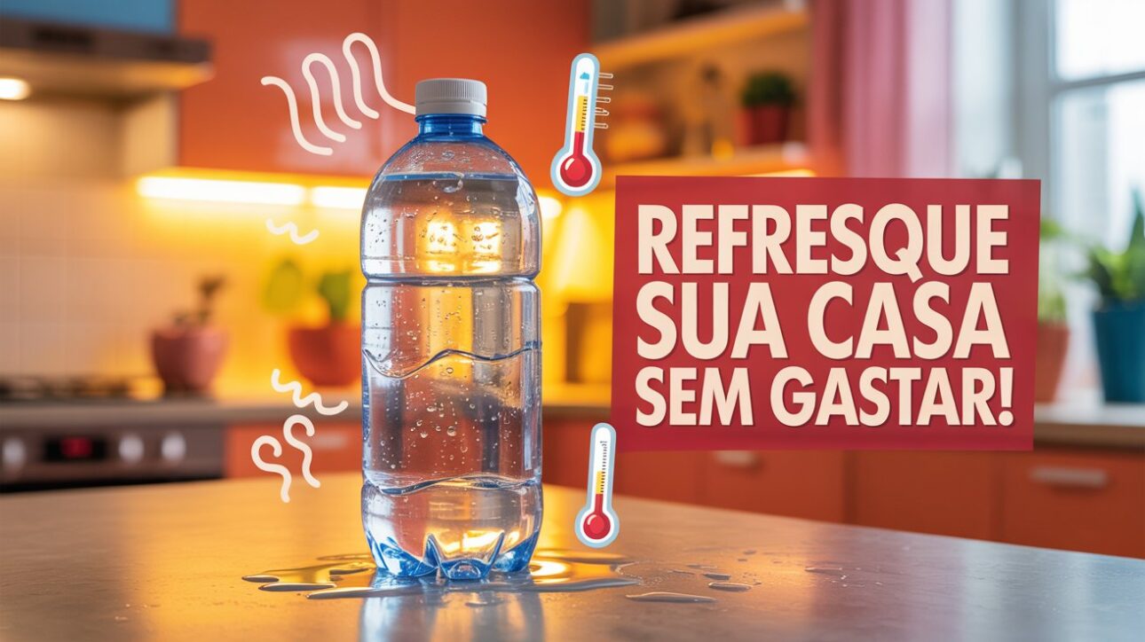 Método Simple con Botella PET Congelada Reduce Hasta 5°C y Mantiene el Ambiente Fresco por Hasta 6 Horas Sin Aumentar la Factura de Luz.