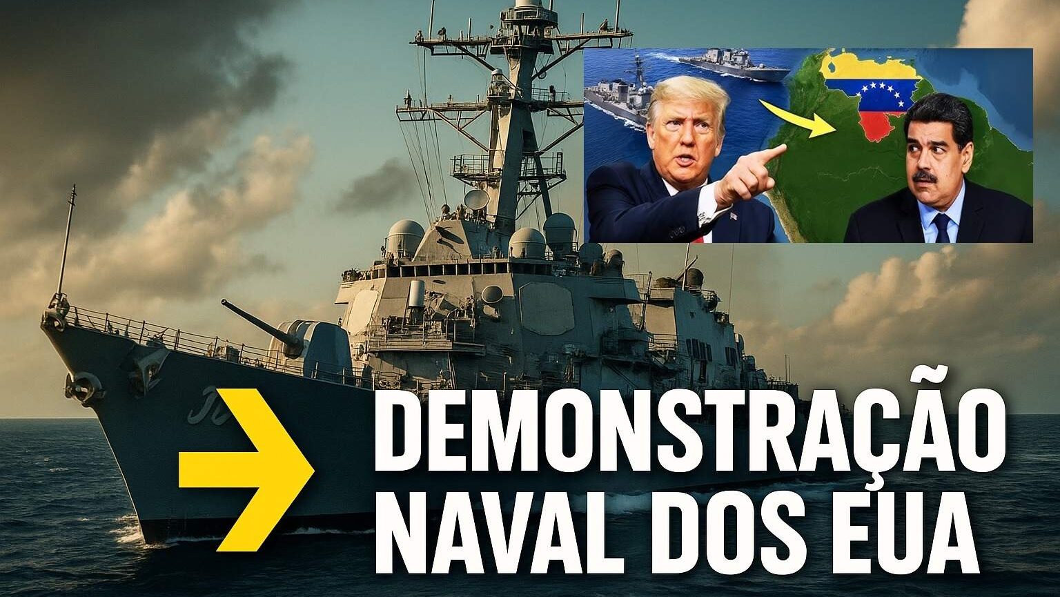 destróieres, Venezuela, Trump