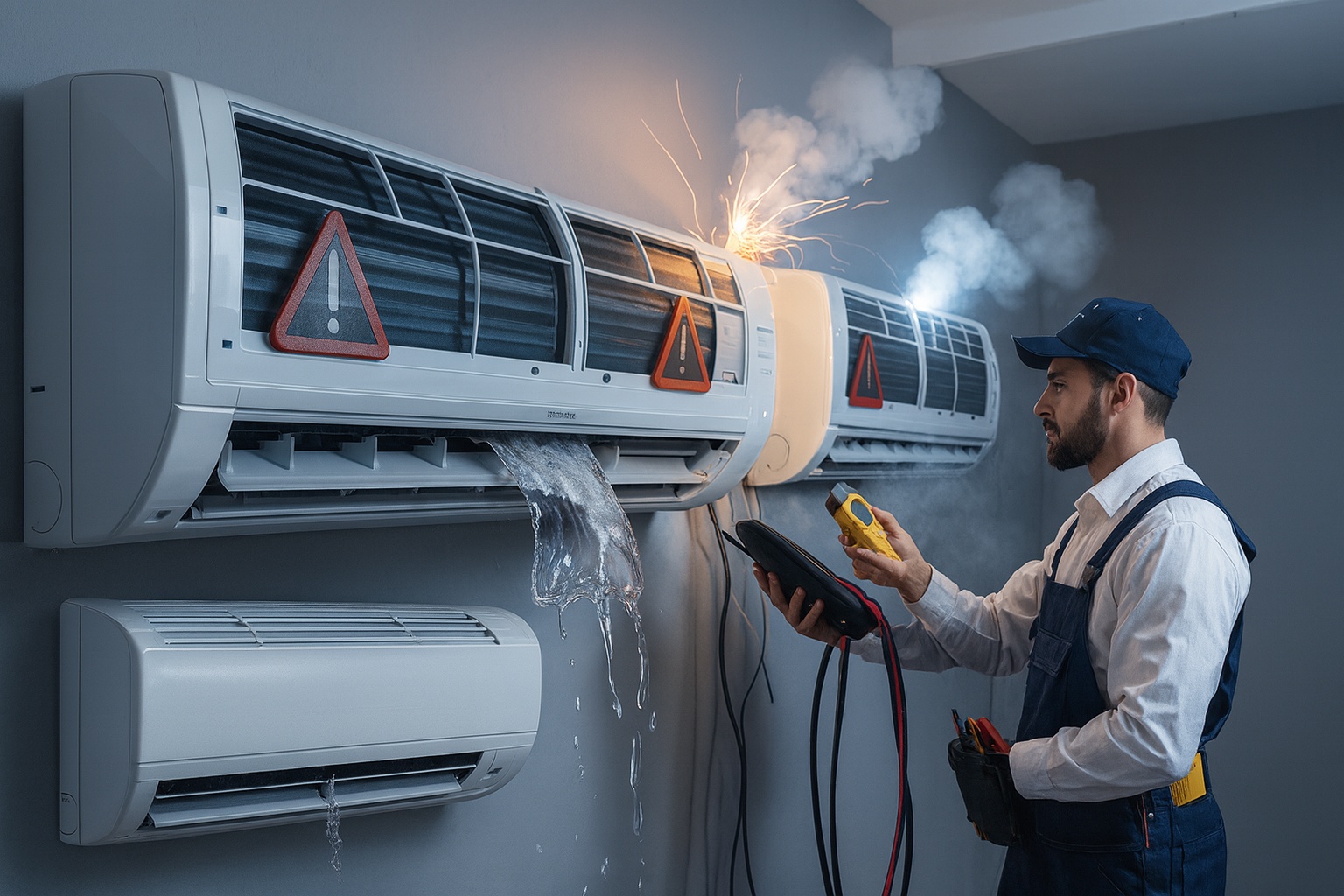 Estes são os 5 aparelhos de ar-condicionado que mais apresentaram defeitos no Brasil, segundo Procon e redes de manutenção, com consertos que chegam a R$ 3,2 mil por unidade