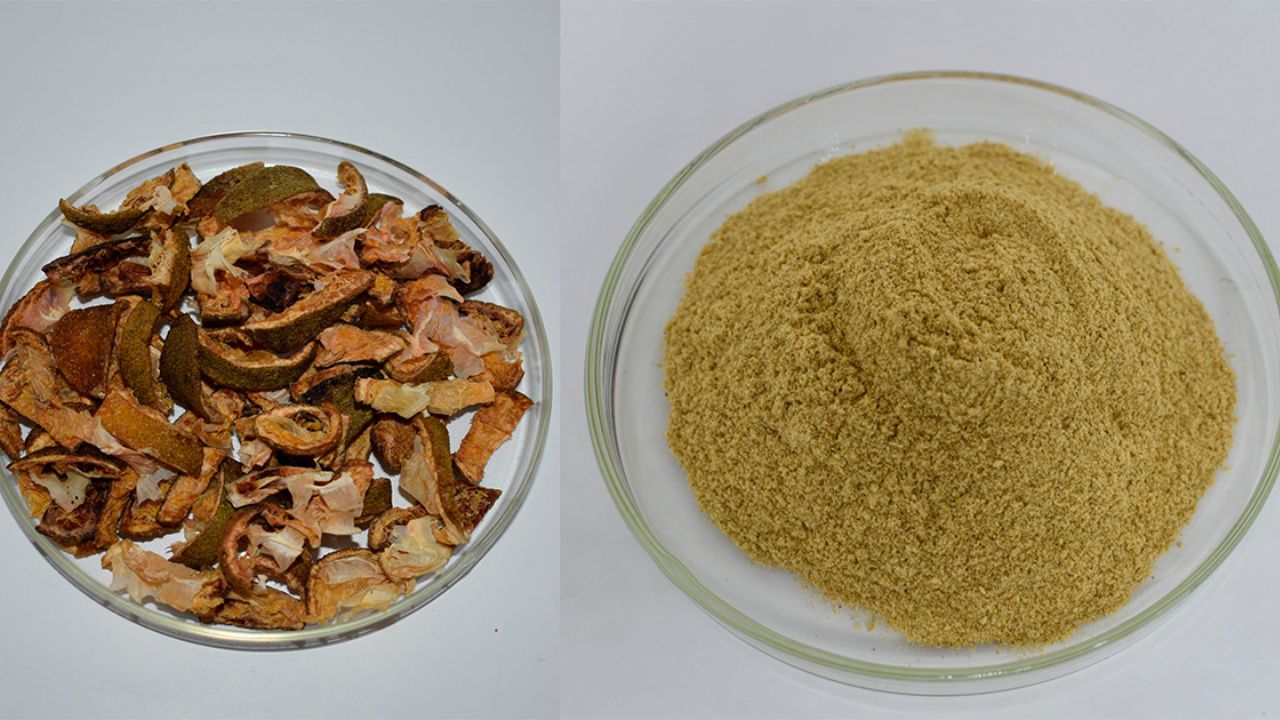el polvo del subproducto de jugo de naranja que puede transformar el futuro de los envases.