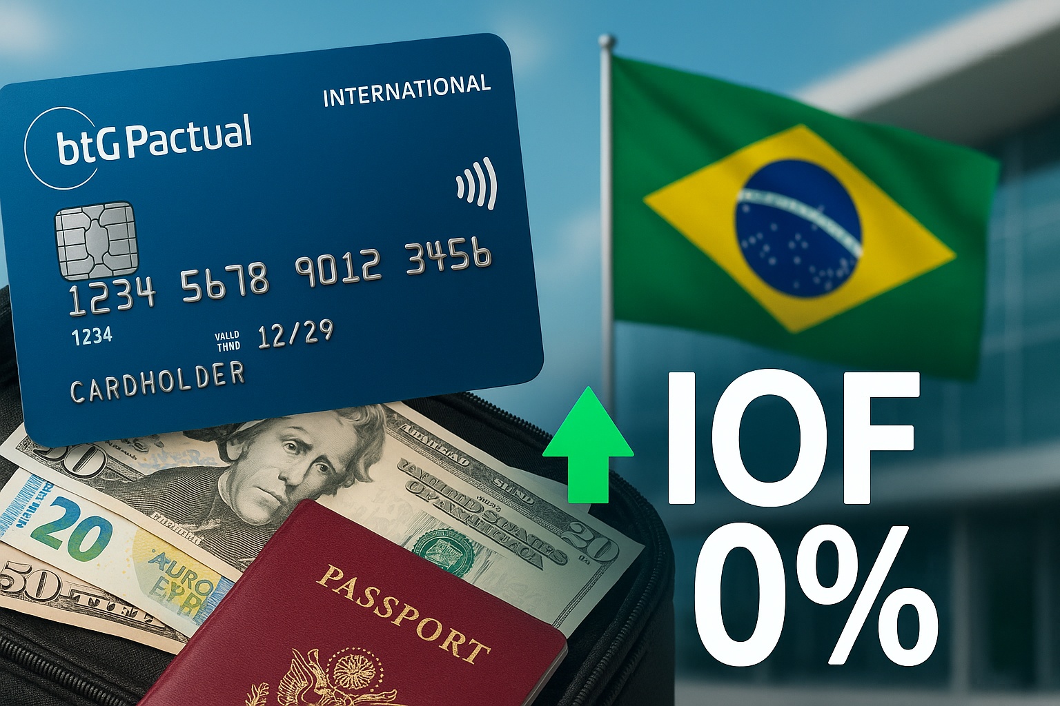 BTG Pactual lança IOF Zero em 2025 e transforma compras no exterior: medida elimina imposto, garante economia e mais segurança para viajantes