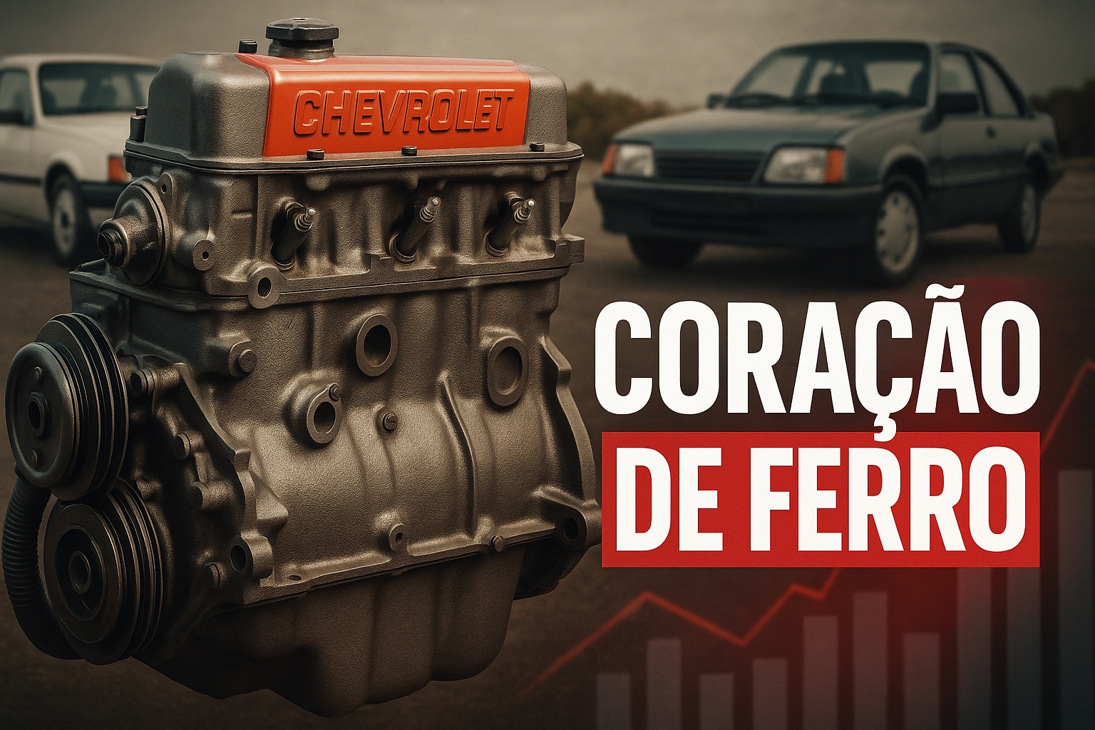 O motor lendário da Chevrolet que equipou milhões de carros no Brasil: rodava mais de 350 mil km sem abrir, foi chamado de ‘coração de ferro’ e se despediu nos anos 2000 após quatro décadas de produção
