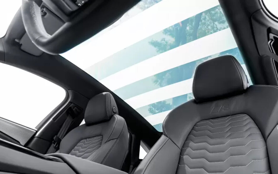 conheca o Audi A6 e-tron teto solar