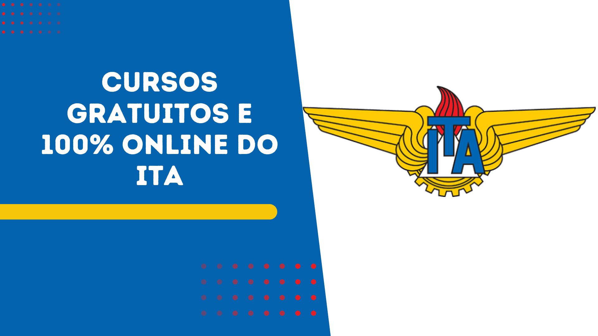 Descubra como acessar os cursos gratuitos do ITA, uma das maiores referências em Engenharia no Brasil. Estude online, no seu ritmo, e eleve seu conhecimento sem pagar nada.