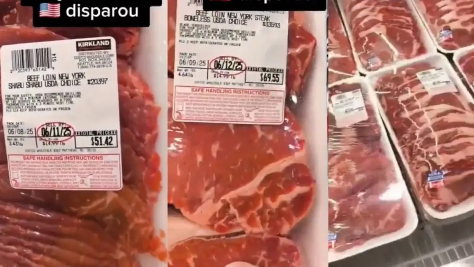 Carne, Tarifas, EUA, Preço