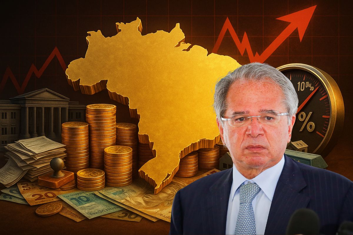Ex-ministro Paulo Guedes alerta: juro alto nasce do gasto público