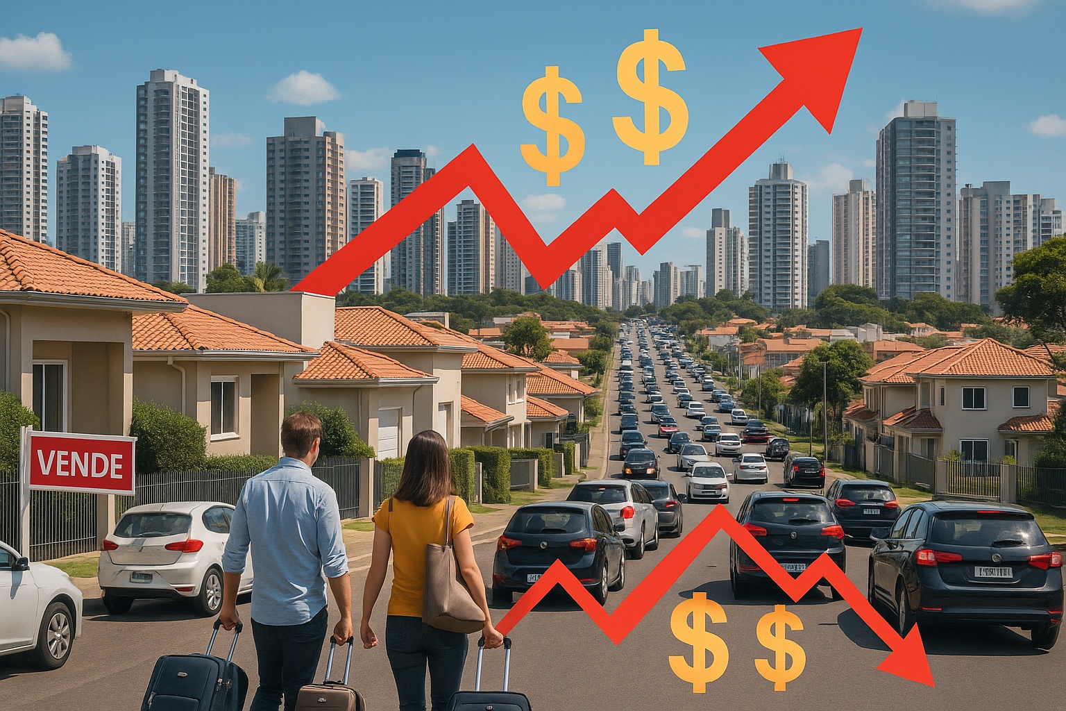 Explosão demográfica no interior de São Paulo: cidades como Campinas e Sorocaba recebem elite migrando da capital e preços dispararem em 2025