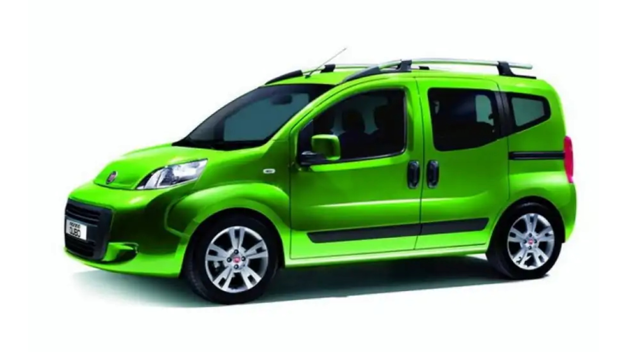 Fiat Qubo, modelo de minivan en circulación en Argentina
Fuente: Motor1