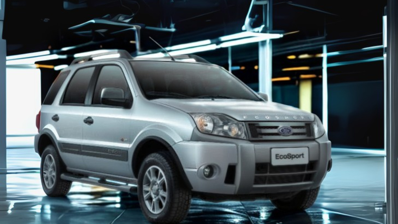 El Ford EcoSport Freestyle ya fue referencia entre los SUVs compactos. Veja detalles de las versiones 2010 y 2015, rendimiento, consumo, mantenimiento y precios actualizados. Fuente: iCarros con fondo generado por Inteligencia Artificial