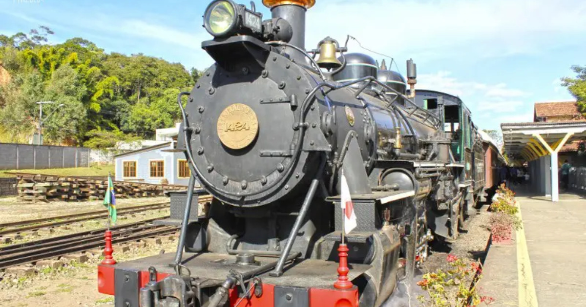 Explora viajes sobre rieles en Brasil con una locomotora histórica, paseos por viñedos, túneles en la selva y rutas ferroviarias imperdibles. (Foto: vidasemparedes)