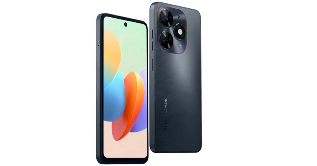TECNO Spark Go 5G llega con Android 15, IA, batería de 6.000 mAh y cámara de 50 MP por cerca de R$ 650. Saiba mais. (Foto: mercadolivre)