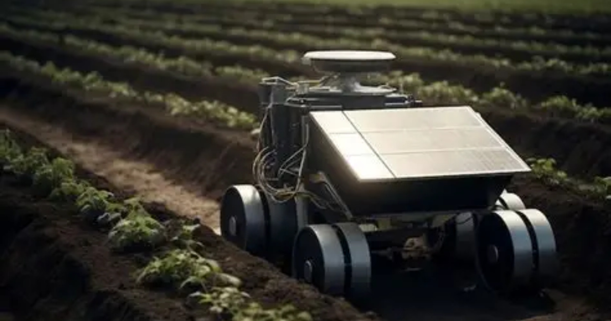 Tecnologías como robots solares, genómica e IA transforman el agro brasileño, reduciendo químicos y enfrentando extremos climáticos. (Foto: Reprodução/br.freepik)