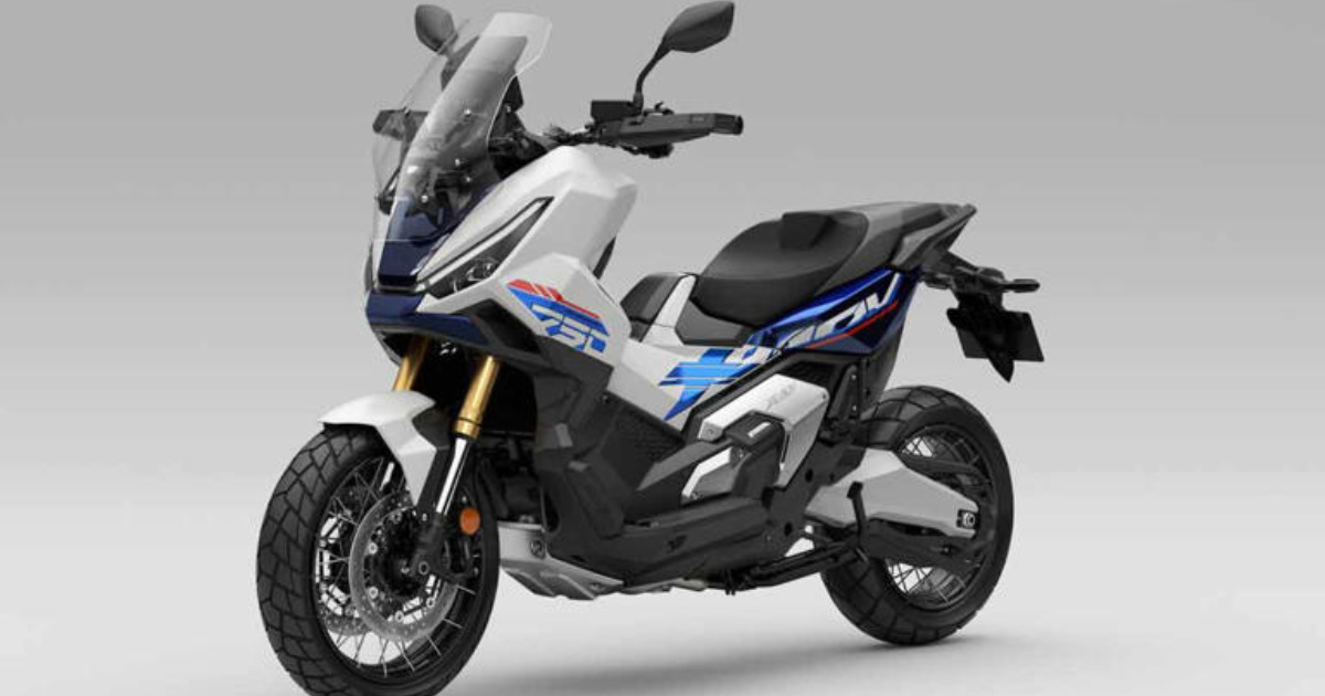 Conozca el Honda X-ADV 2026, scooter aventurero con nuevos colores, transmisión DCT, panel TFT y carenado sostenible de bioplástico. (Foto: Honda)