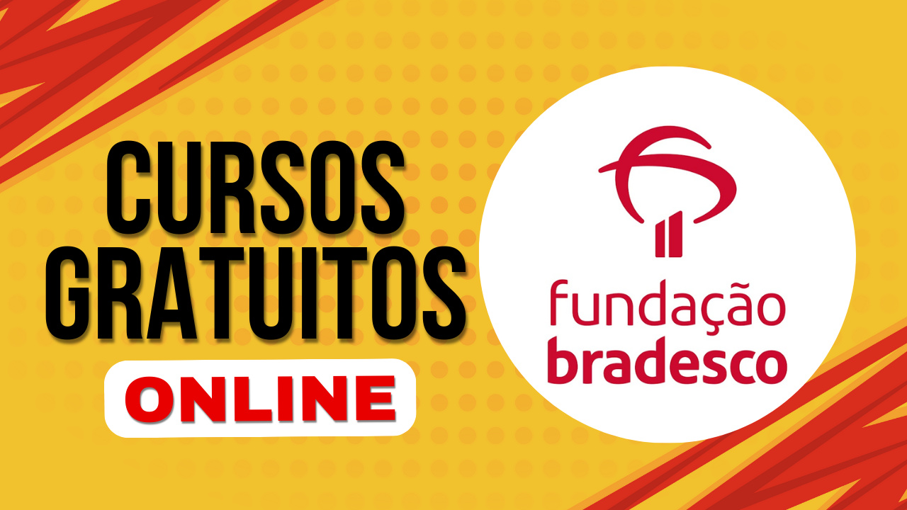 Fundação Bradesco disponibiliza novos cursos gratuitos online em Excel Avançado, PowerPoint, SharePoint, Matemática Financeira e Office 365 Teams. Saiba como se inscrever e aproveitar os certificados reconhecidos. Fonte: Canva