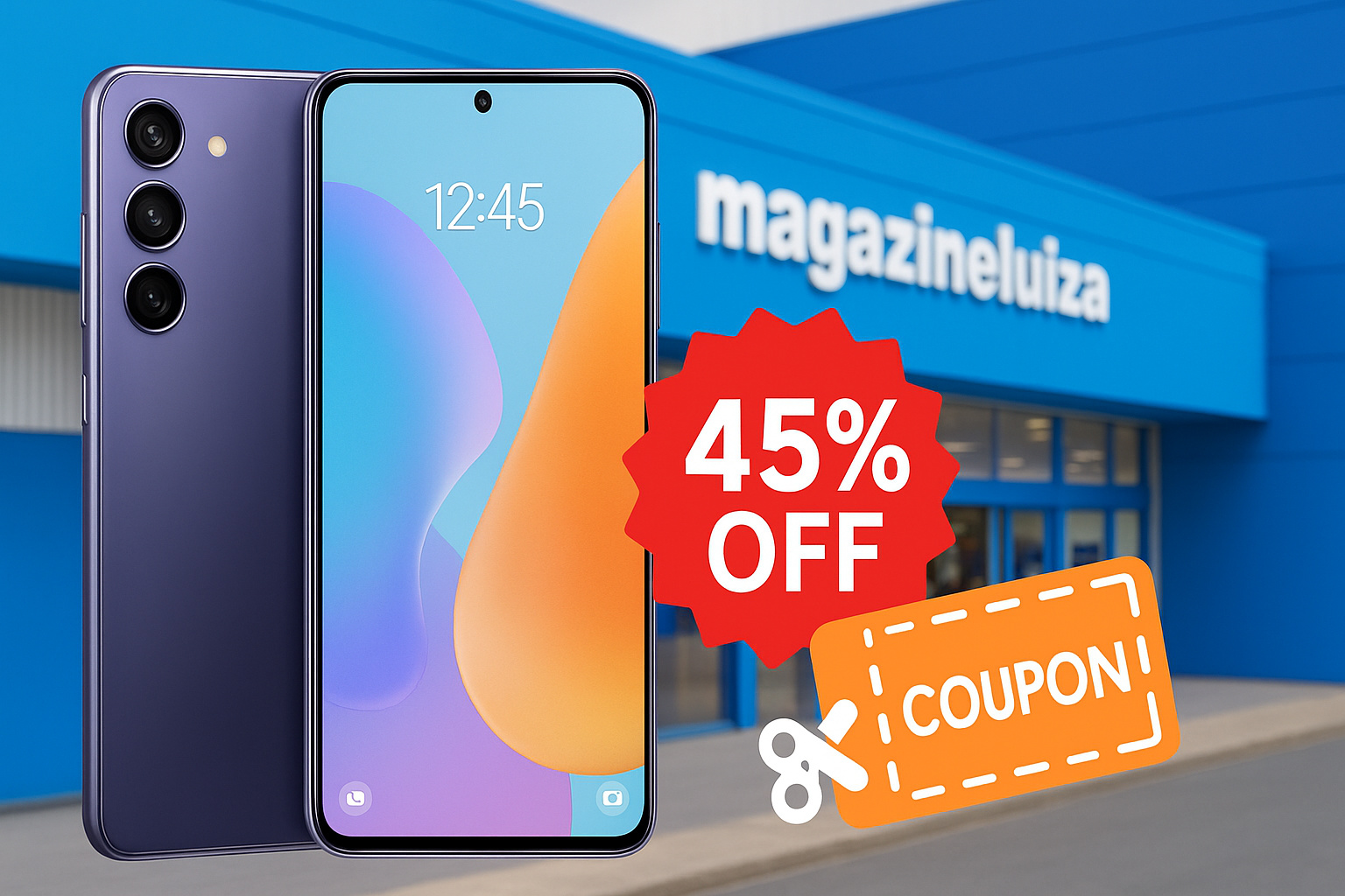 Galaxy S24 FE cai para o menor preço já visto na Magalu — celular com chip Exynos 2400e e tela AMOLED de 6,7” agora está mais acessível no Brasil