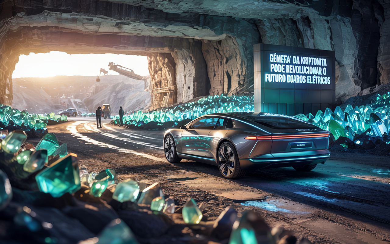 Gêmea’ da kriptonita pode revolucionar o futuro dos carros elétricos: jazida de Jadarita esconde lítio suficiente para abastecer milhões de veículos por décadas