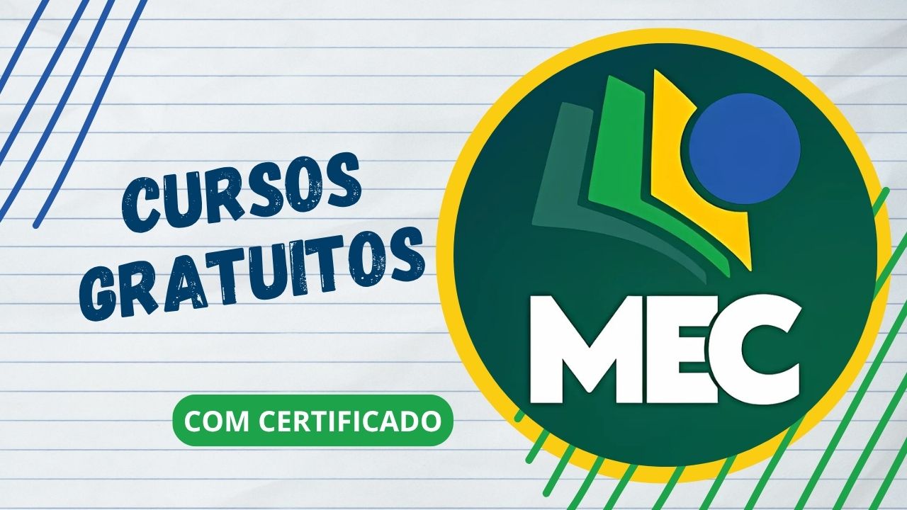 O MEC disponibiliza cursos gratuitos online com certificação reconhecida, voltados para professores e gestores. Os programas abordam cultura digital, bem-estar escolar, uso criativo de tecnologias e gestão educacional. Confira os principais cursos, seus conteúdos e como se inscrever.