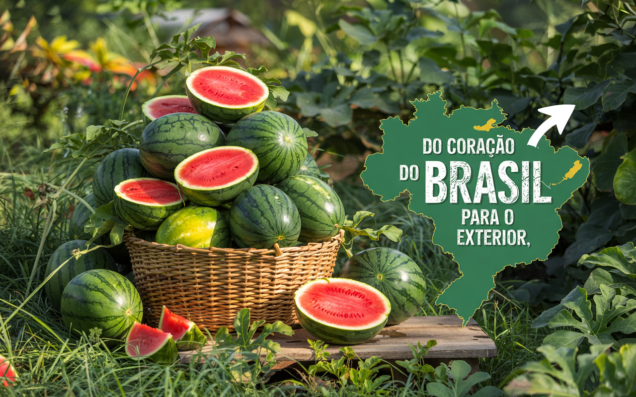 Do coração do Brasil para o exterior: Tocantins bate recorde na produção de melancia, movimenta milhares de toneladas por ano e já conquista espaço em novos mercados da África