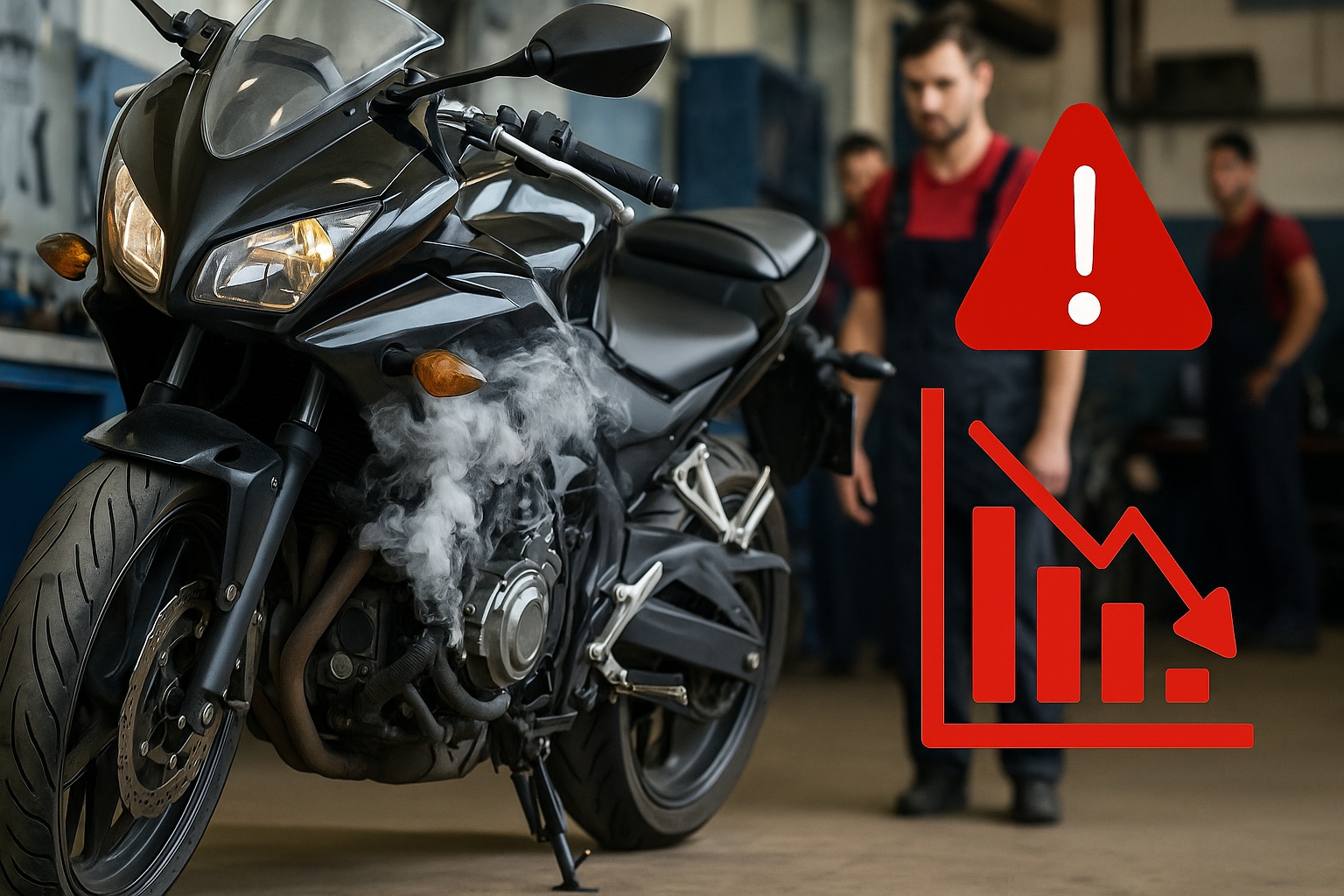 Honda XRE 300 lidera casos de motor fundido por trinca no cabeçote