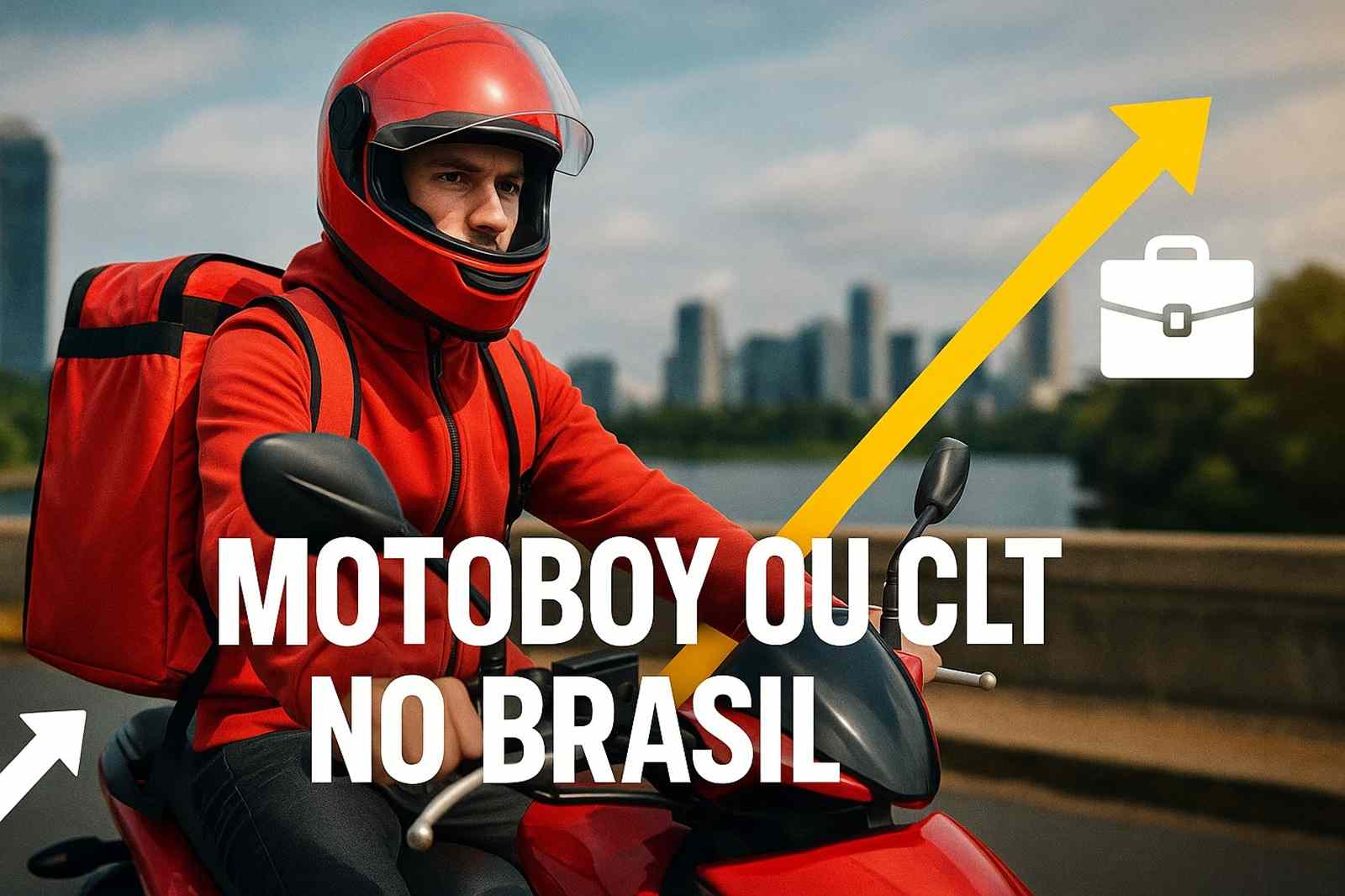 Motoboy ou CLT no Brasil — o que vale mais a pena?