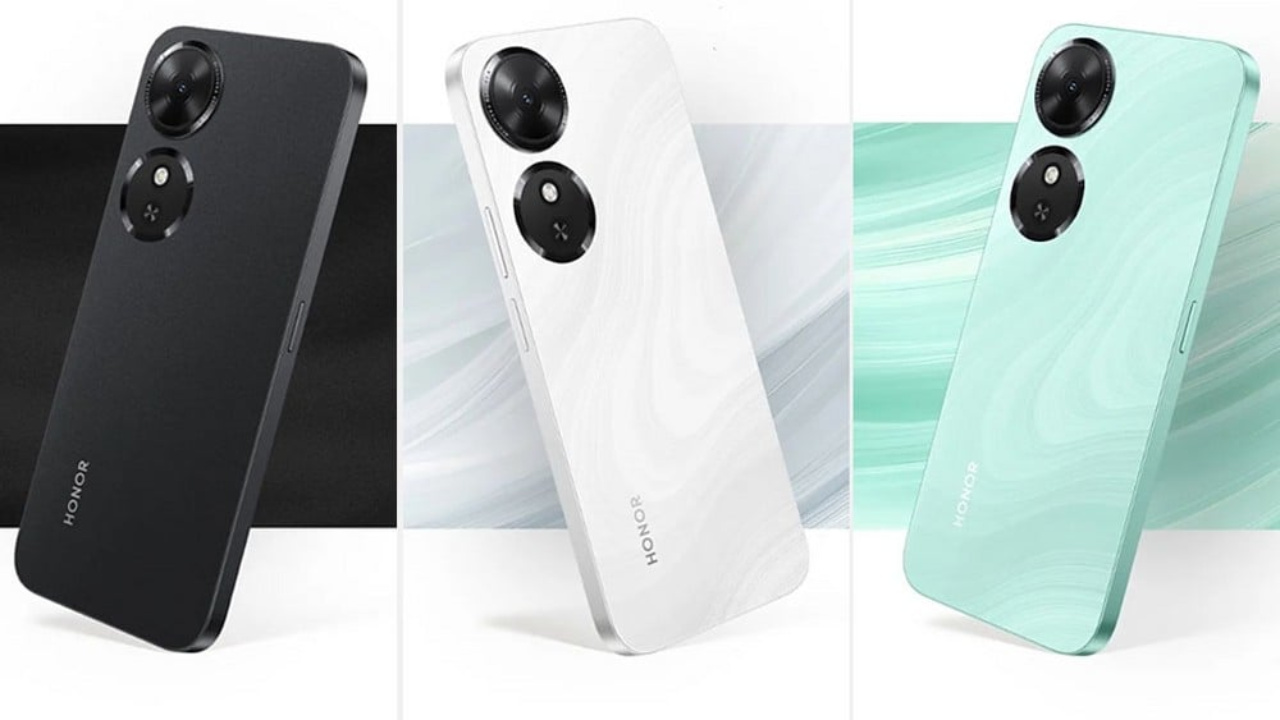 Nuevo celular chino está disponible en tres colores. Fuente: Honor