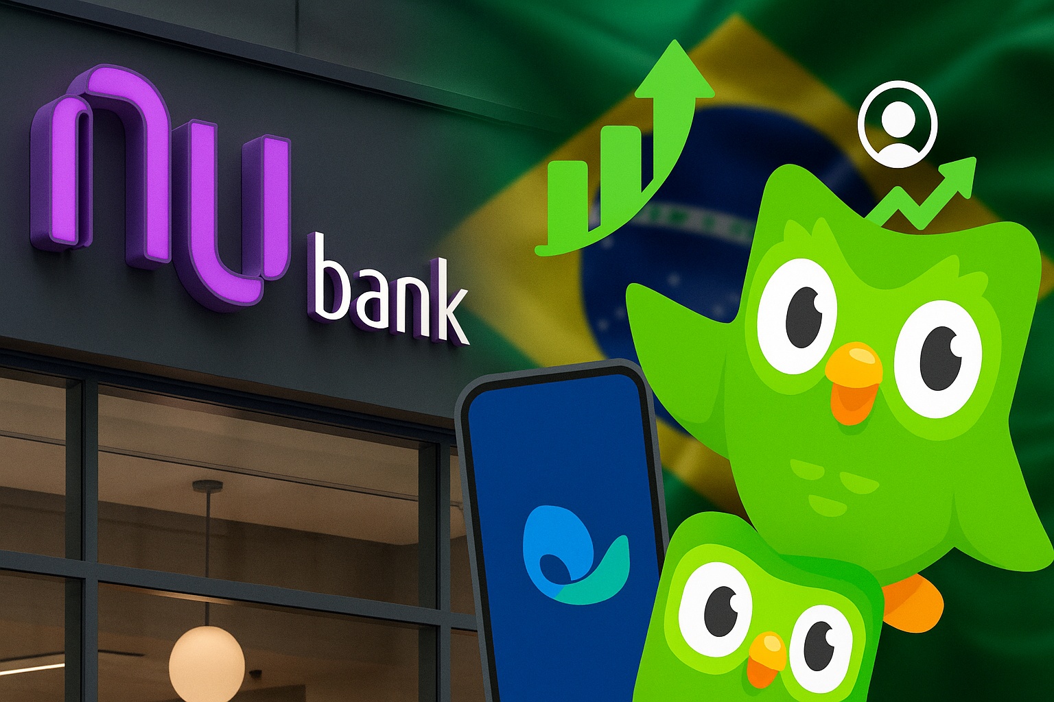 Estudo internacional revela quais são as marcas com maior influência no Brasil: Nubank assume a liderança absoluta e Duolingo surpreende como destaque global
