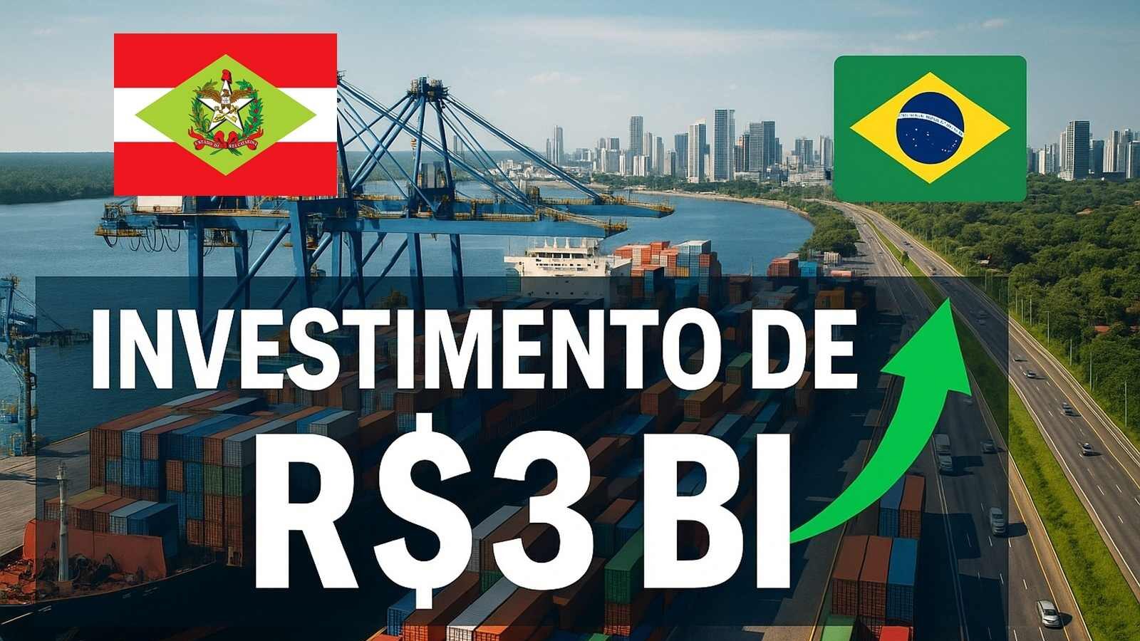 Novo porto no Sul do Brasil: Gigante do agronegócio confirma porto em SC: R$3 bi em investimentos e 3 mil empregos previstos