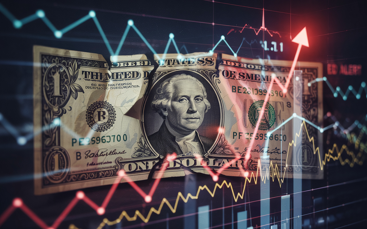 participação do dólar nas reservas globais despenca a 58% em 2025 — menor nível em 25 anos