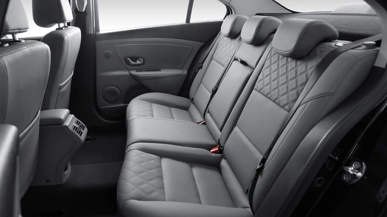 Espacio interno del Renault Fluence