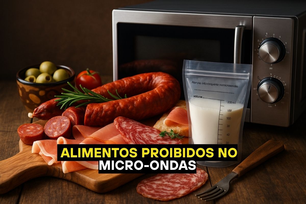10 alimentos que você nunca deve colocar no micro-ondas