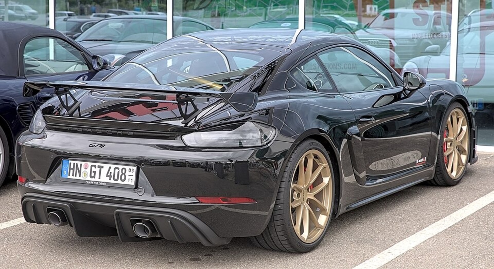 Porsche Cayman, Acidente