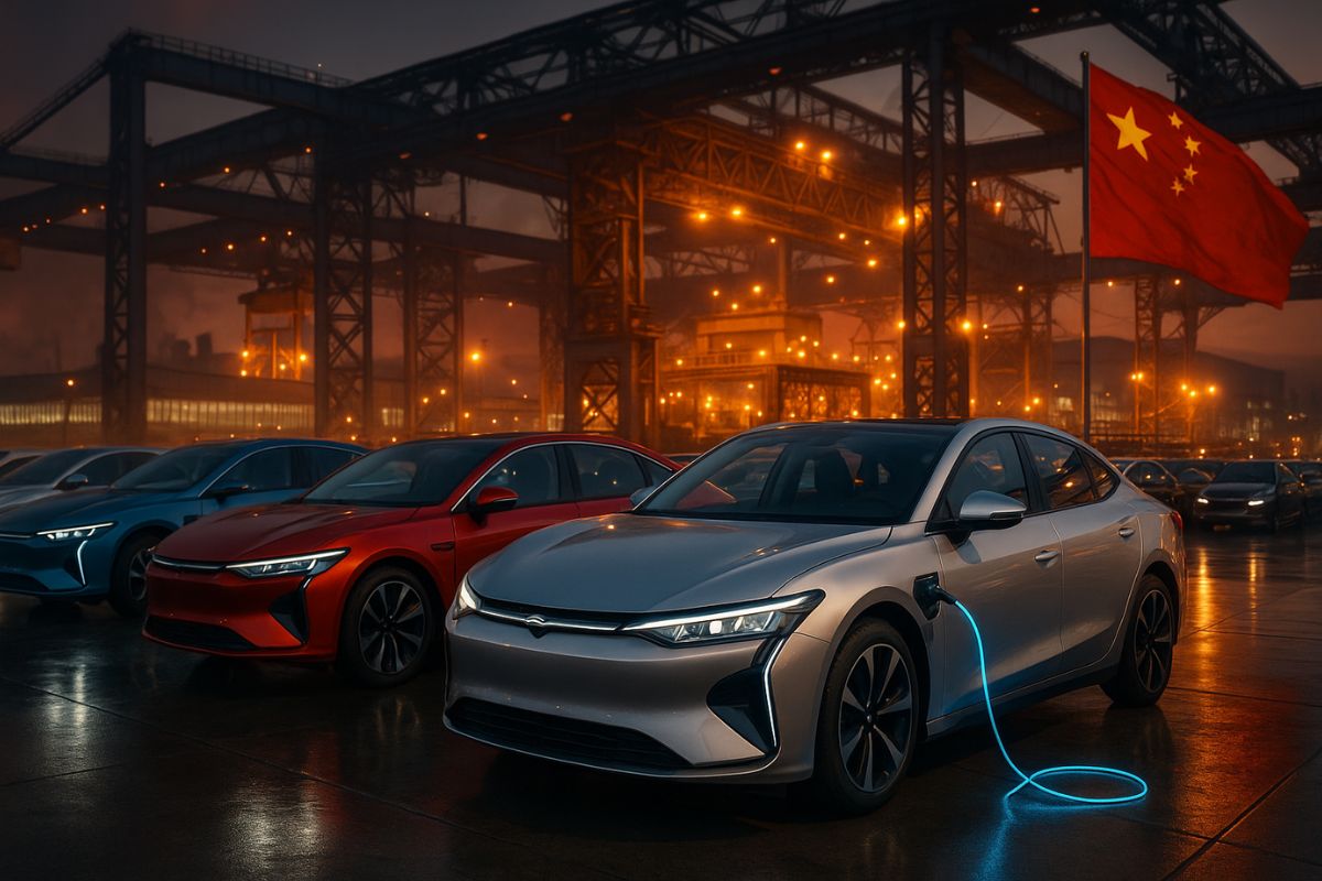 China mantém liderança mundial em veículos elétricos com 13 milhões de unidades produzidas