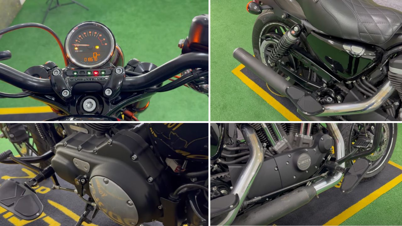 La Harley-Davidson Roadster 1200 CX ya era deportiva, pero con Remap Stage 1 alcanza 77 cv y 11,9 kgfm de torque. Consulte el análisis completo de la 'bruta'. Imágenes: Rodolfinho da Z