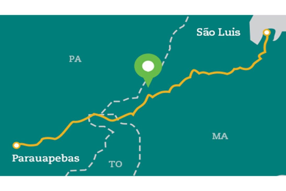 El mayor viaje en tren de Brasil conecta São Luís a Parauapebas en 16 horas, recorre 892 kilómetros, pasa por 27 ciudades y lleva hasta 1.500 pasajeros por día