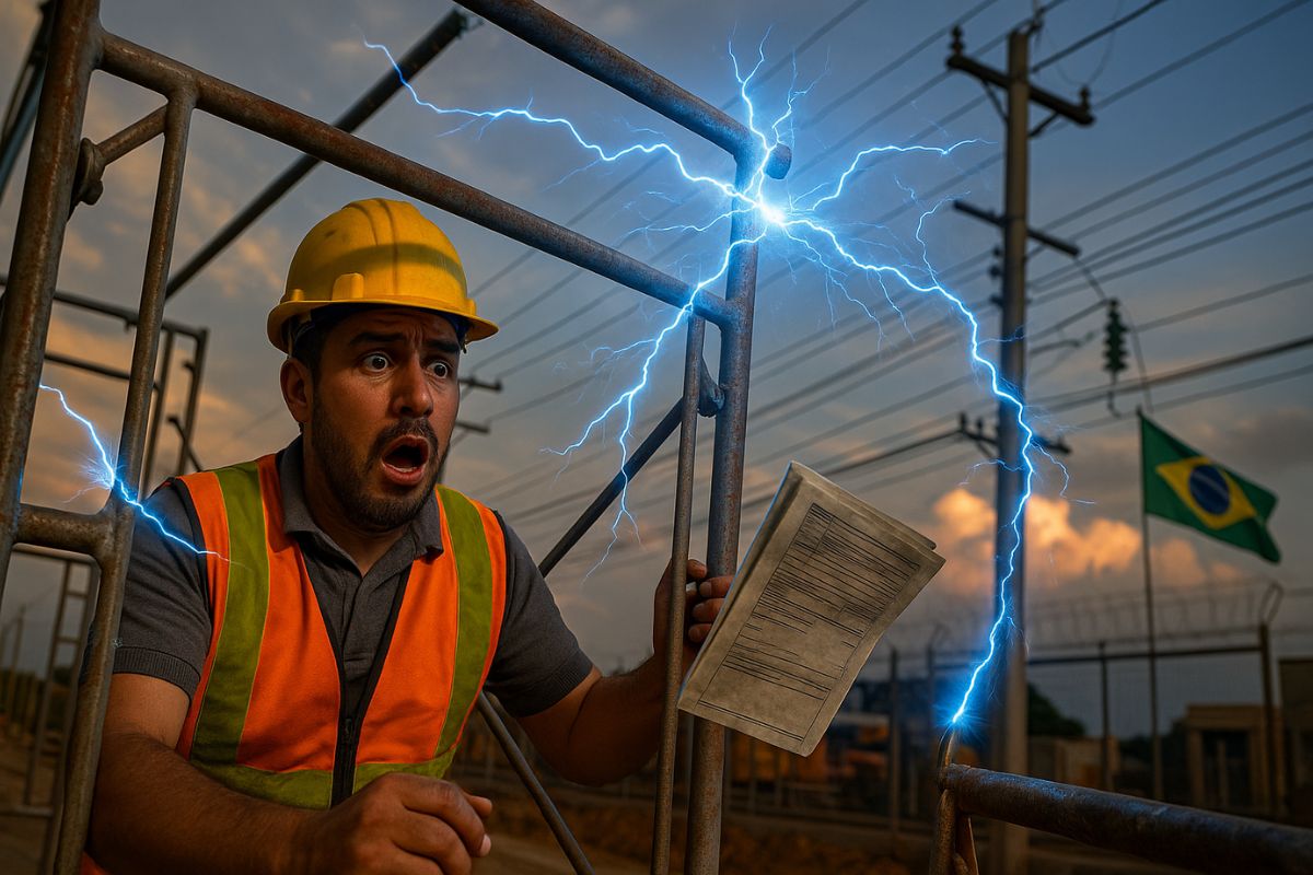 Segundo o jornal EXTRA, a maioria dos acidentes elétricos ocorre quando objetos metálicos se aproximam a menos de 2,5 metros da rede energizada, provocando choques fatais e incêndios.