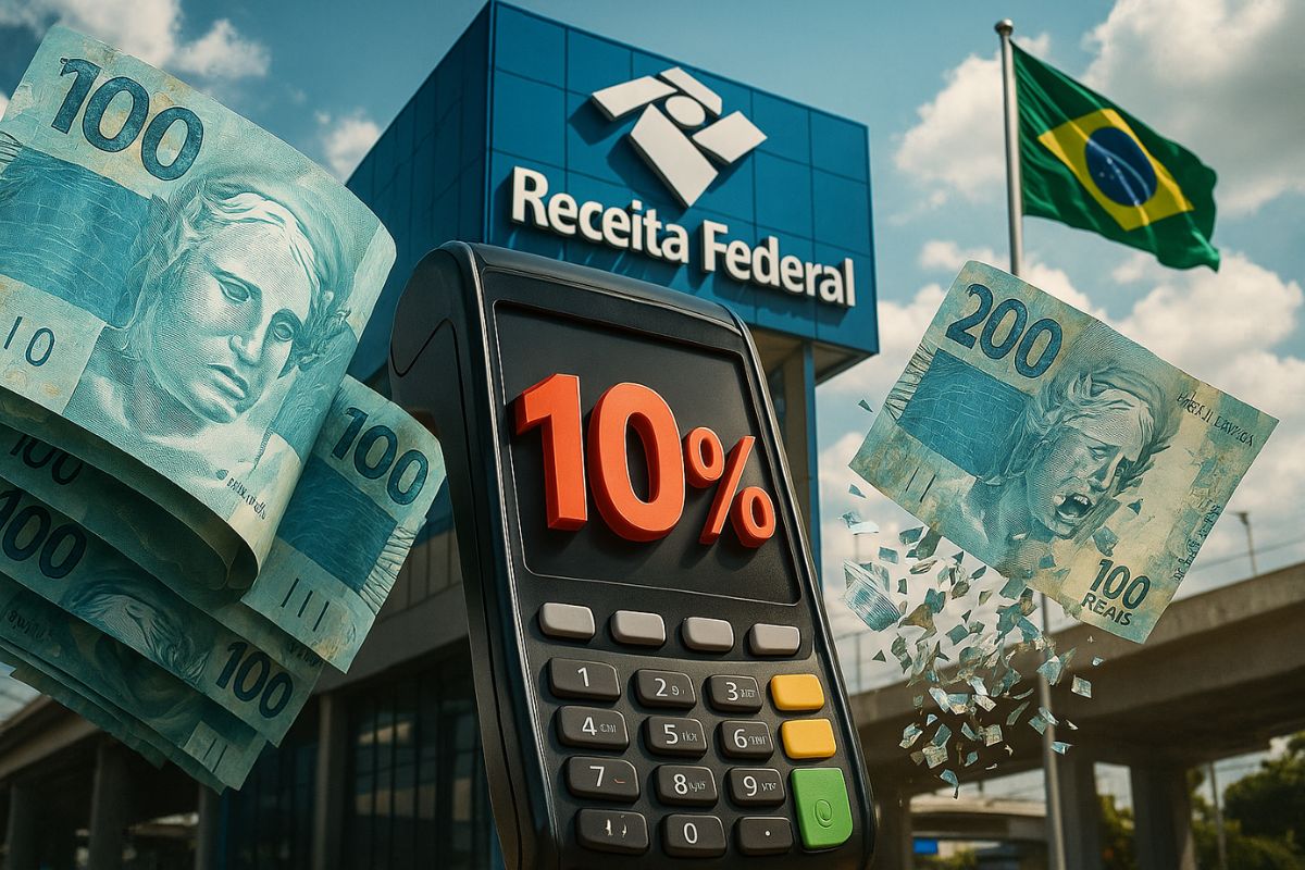 A partir de 2027, todo pagamento eletrônico terá imposto retido na hora; Receita Federal promete fim das notas frias e maior controle sobre empresas.