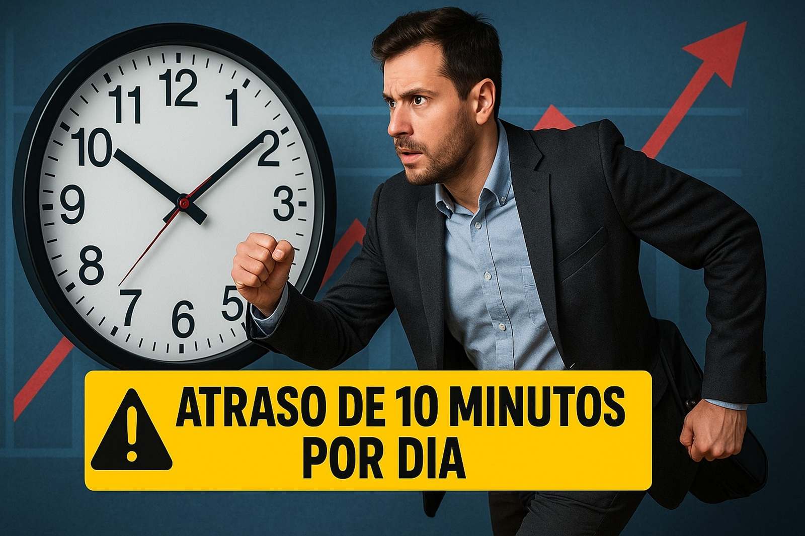 CLT prevê tolerância de até 10 minutos no ponto, mas será que chegar atrasado todo dia pode causar justa causa? Descubra agora.