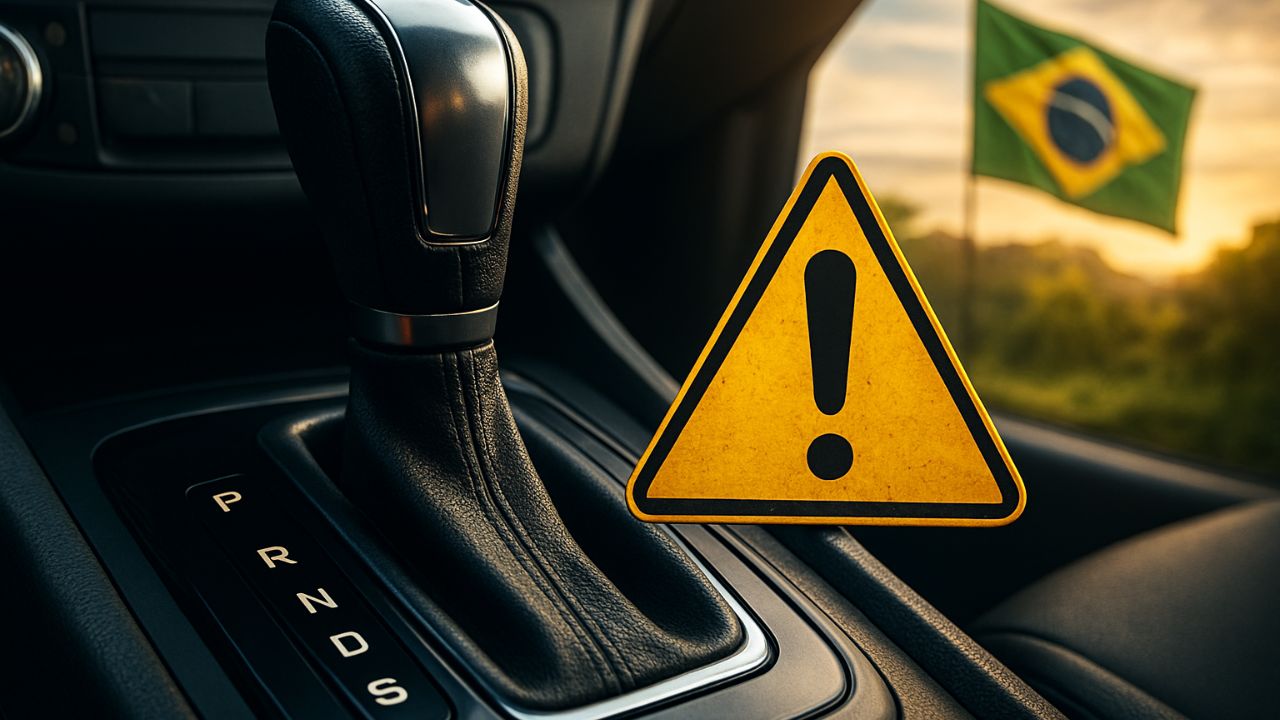Alerta de mecânicos: usar o "P" (estacionar) do câmbio automático errado pode desgastar, danificar e até quebrar a transmissão do seu carro