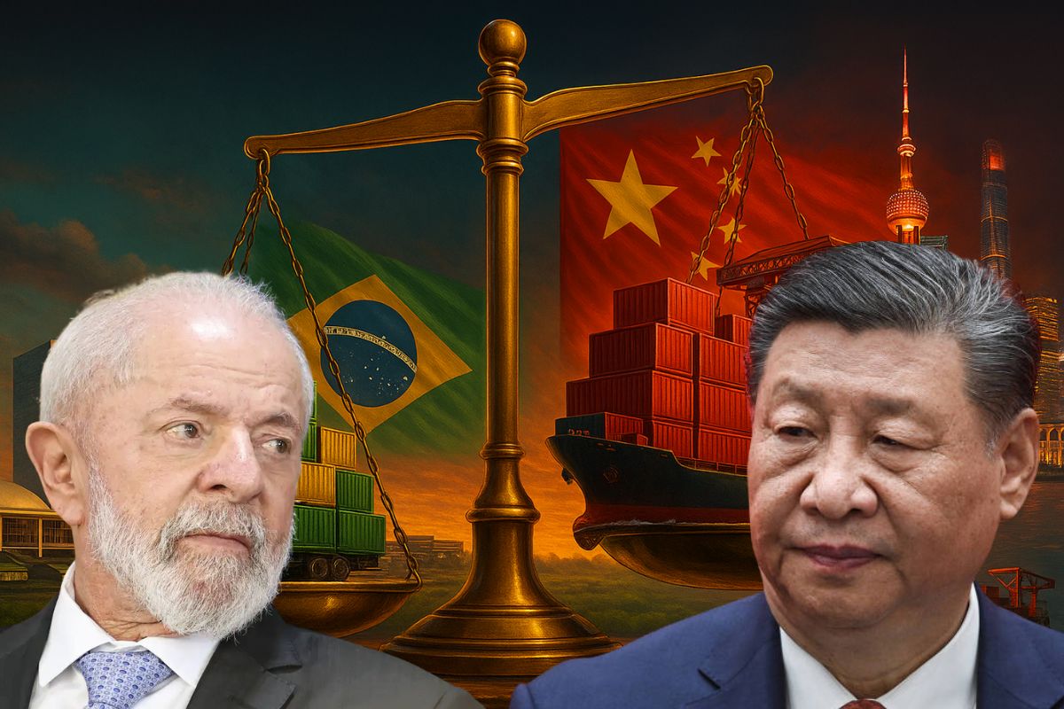 Levantamento mostra que a China, maior compradora do Brasil, concentra as exportações em três commodities e expõe desequilíbrio na participação das empresas brasileiras no comércio bilateral.