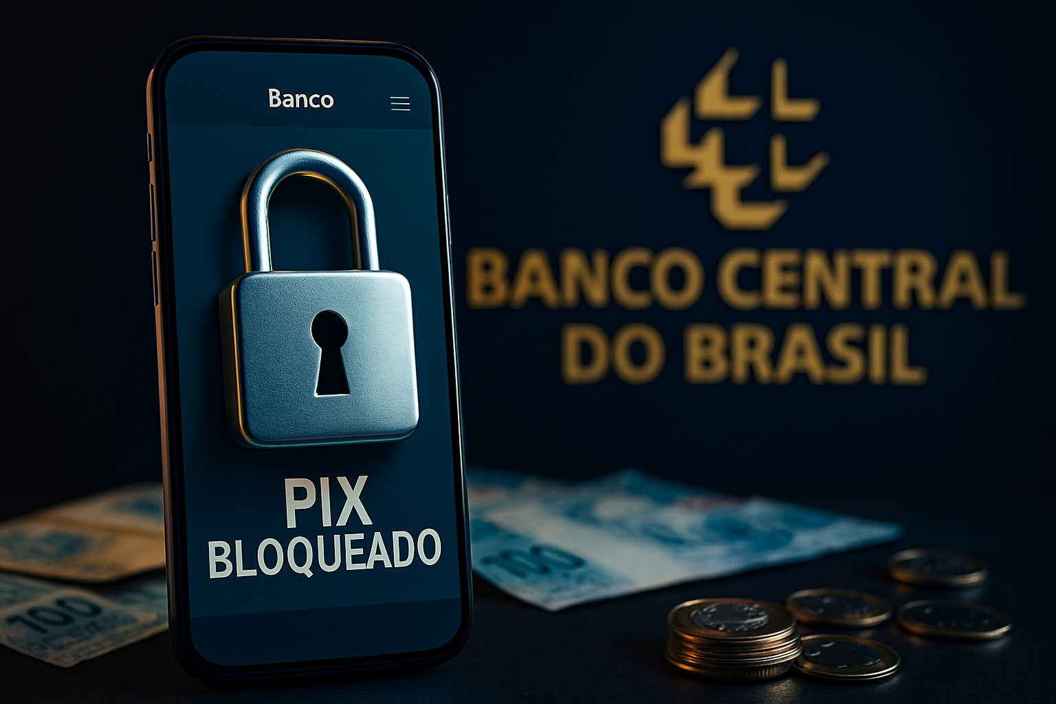 Banco Central permite bloqueio de Pix em caso de suspeita de fraude: contas podem ficar travadas por até 72 horas durante investigação