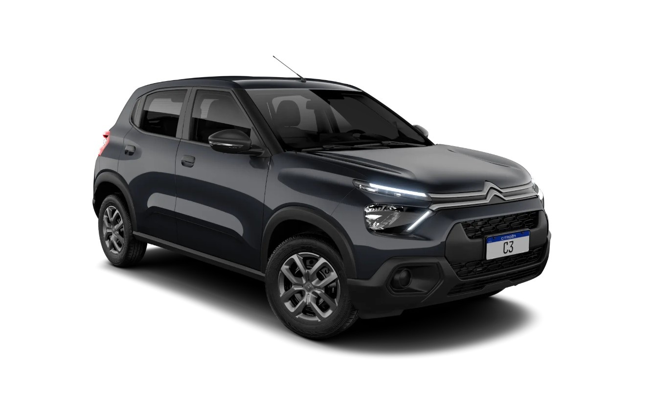 Citroën C3 2026 chega ao Brasil com preços de R$ 74.990 a R$ 103.990, cinco versões, motor turbo e novos equipamentos internos.